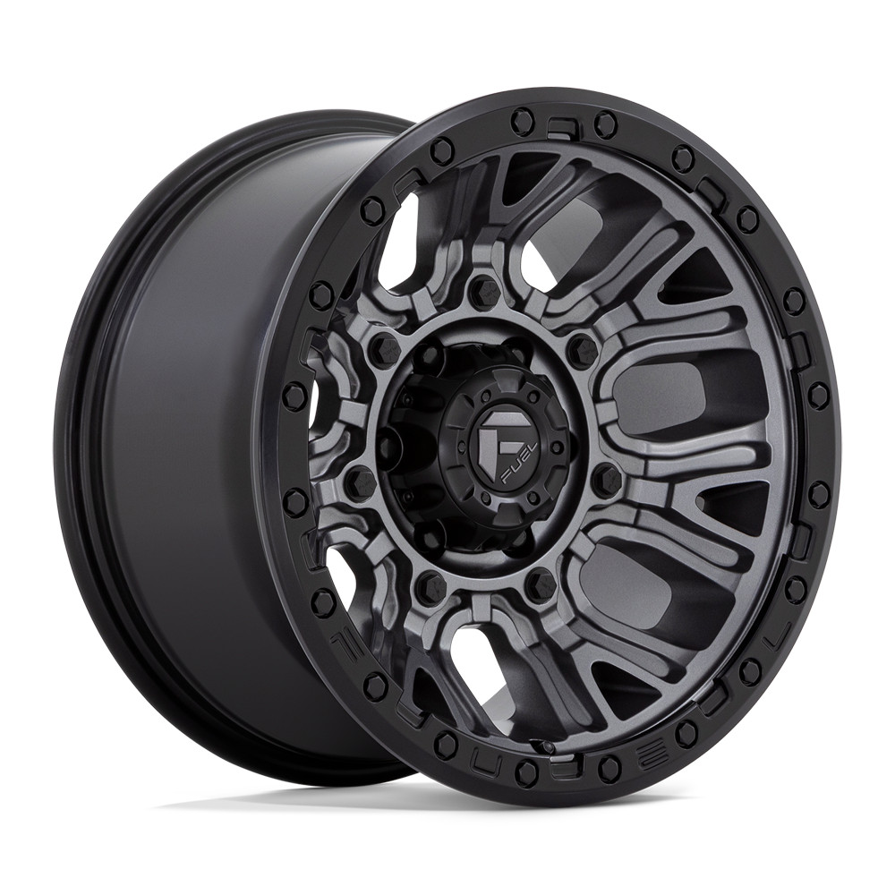 Image of 20 Inch Black Gray Rim Wheel Chevy Truck Silverado Tahoe GMC Sierra Yukon LIFTED