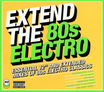 EXTEND THE 80s ELECTRO = MIXES OF 80s ELECTRO CLASSICS = 3CD = groovesDELUXE!
