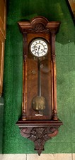 Antique 2 Weight Vienna Regulator Wall Clock ...