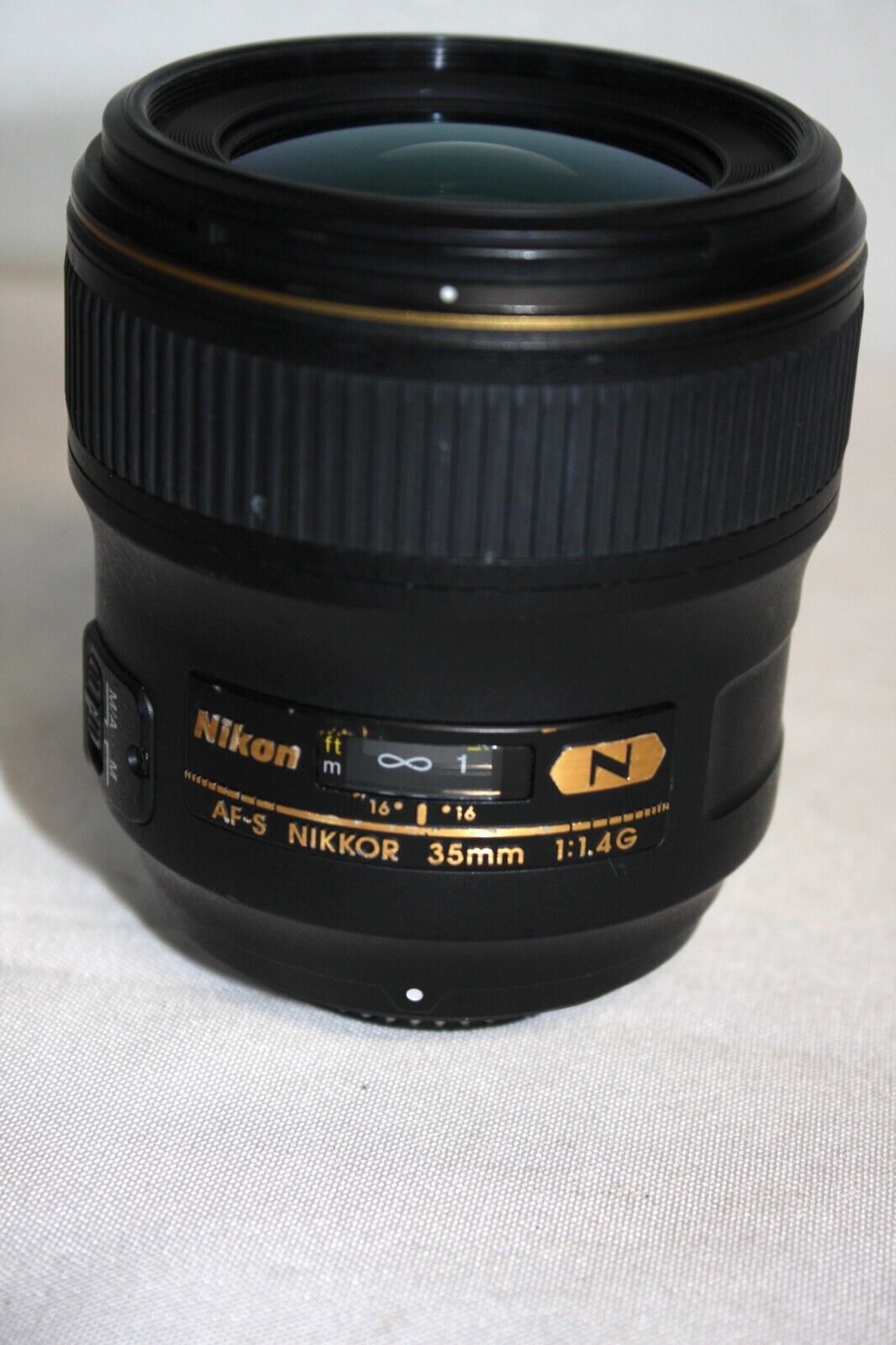 Nikon - AF-S NIKKOR 35mm f/1.4G Wide-Angle Lens - Black