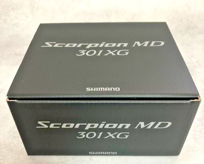 Shimano 21 Scorpion MD 301XG LEFT (Left-Handed) 2021 Model/Bait Casting Reel