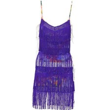 Dolce & Gabbana Vintage 2003 Runway Corset Floral Flapper Dress Multi 40IT/S