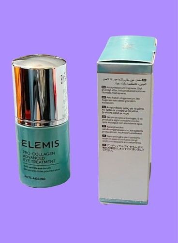 Casa rodante ELEMIS Pro-Collagen Advanced Anti-Envejecimiento Tratamiento de Ojos suero 0,5 fl oz nuevo en caja $75 - Imagen 14 de 18