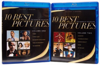 10 Best Pictures: The Essential Collection (Blu-ray+Digital) Box Set ~20% OFF 3+