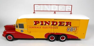 Camion Bernard Cirque Pinder 1/43 Eaglemoss Voiture Miniature Diecast DK01 - Photo 1/4