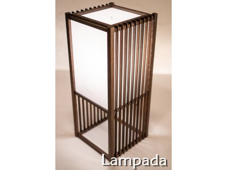 Lampadaire Washi Japonais A525 L Shirabe - Abat-jour Papier, Fabrication Japon