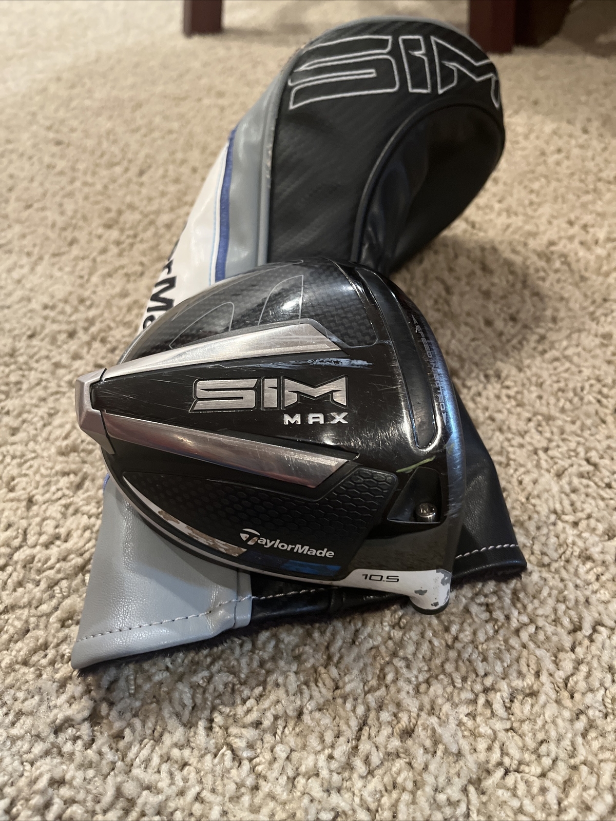 TaylorMade SIM MAX Driver 10.5* Head Only Golf Club w/Head Cover eBay
