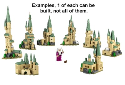 LEGO 30435 Dumbledore Harry Potter Polybag Build Your Own Hogwarts