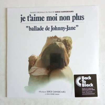 SERGE GAINSBOURG: JE T AIME MOI NON PLUS - OST VINYL 33T - MERCURY 2018 NEU  