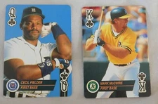 1993 MLB Playing Cards Baseball Card Pick one