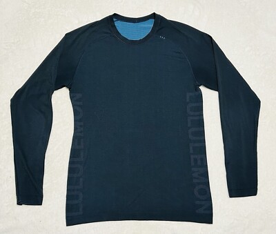 Lululemon  ''Time To Get Dirty Get Outside Get Sweaty'' Long Sleeve Men s Size S