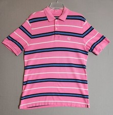 Chaps Ralph Lauren Shirt Men's Medium Collared Short Sleeve Pullover Polo