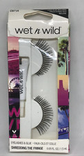 Wet N Wild Brand Eyelash WITH GLUE - Lashes with Lash Glue included. USA Seller