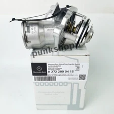 Engine Coolant Thermostat Assembly for Mercedes C300 C350 E350 ML350 A2722000415