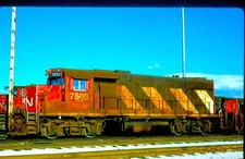 CNR 7503 GP38-2, Toronto, ON, 04/96; Kodachrome Original