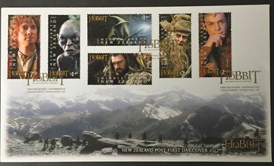 New Zealand - 2012 First Day Cover - The Hobbit - An Unexpected Journey