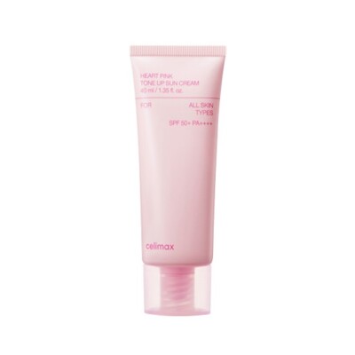 CELIMAX Heart Pink Tone Up Sun Cream 40ml (SPF50+ PA++++)