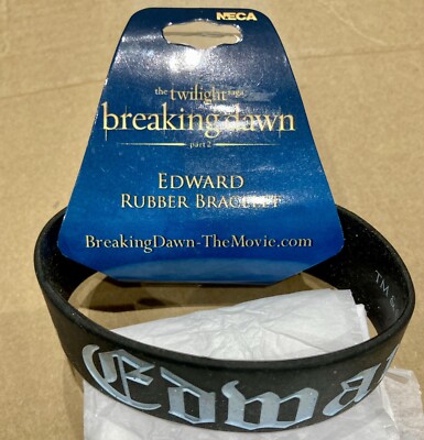 The Twilight Saga - Breaking Dawn Teil 2 - Edward Kautschukarmband