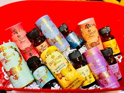  AROMATHERAPY 6 Pack FRAGRANCE Oils  NEW Esscents Home
