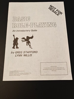 Basic Role-Playing Chaosium Inc. 1980 Games Workshop KOSTENLOSER UK-VERSAND 