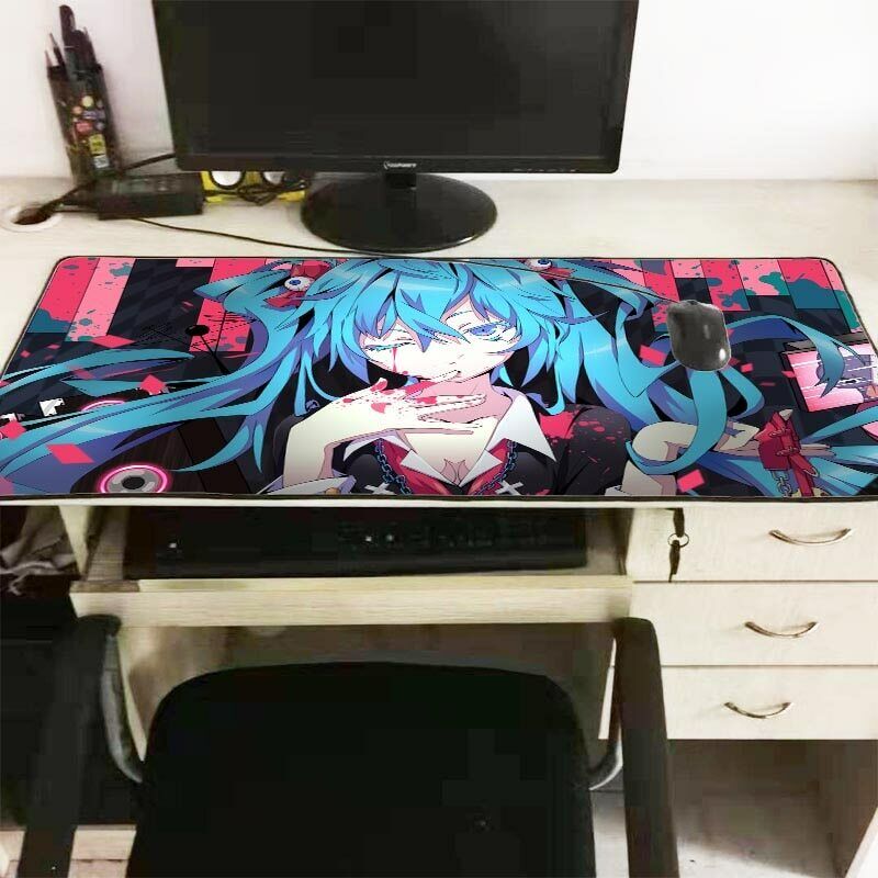  Mouse Pad, Japanese Light Green Anime Mouse pad