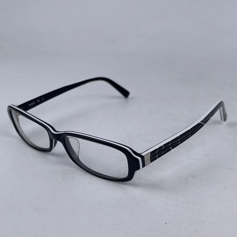 Marco de gafas de plástico negro con borde completo de 52-16-140 mm Calvin Klein CK5659A para hombre Foto 4 de 4