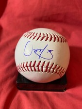 DAVE DAVEY MARTINEZ AUTOGRAPHED SIGNED BASEBALL WASHINGTON NATIONALS COA