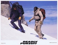 DEADLY PURSUIT Original Lobby Card 2 Tom Berenger Sidney Poitier Kirstie Alley