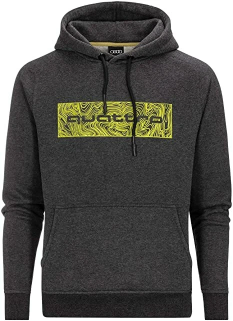 Audi Quattro Herren Hoodie, Männer Sweatshirt, M