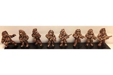 15mm Sci Fi Apes with Automatic Weapons (16 figures)