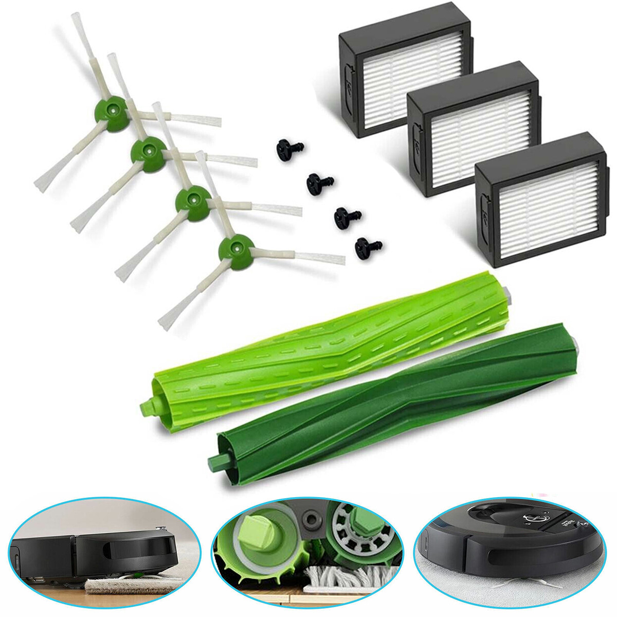 iRobot Roomba i7+ i7550 (本体・付属品・スペアパーツ） Robot Vacuum Accessories Kit for IRobot Roomba I&E I7 I3 I4