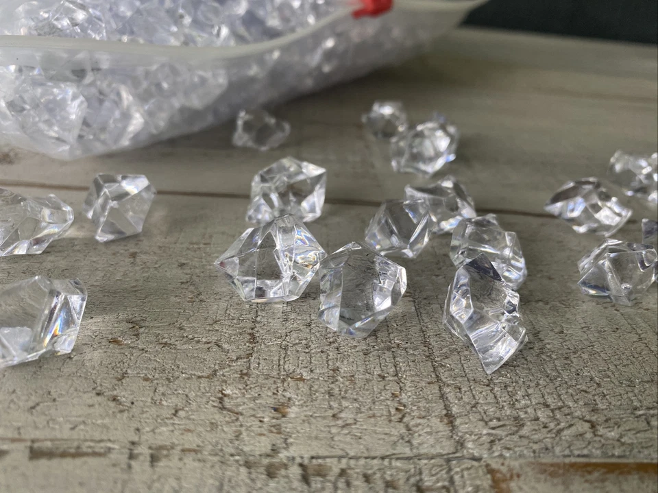 16 tazas gemas de plástico cristales de roca de hielo SD4 Foto 3 de 3