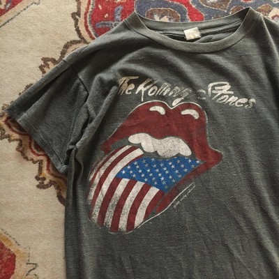 Vintage 80s Rolling Stones Band Tour 