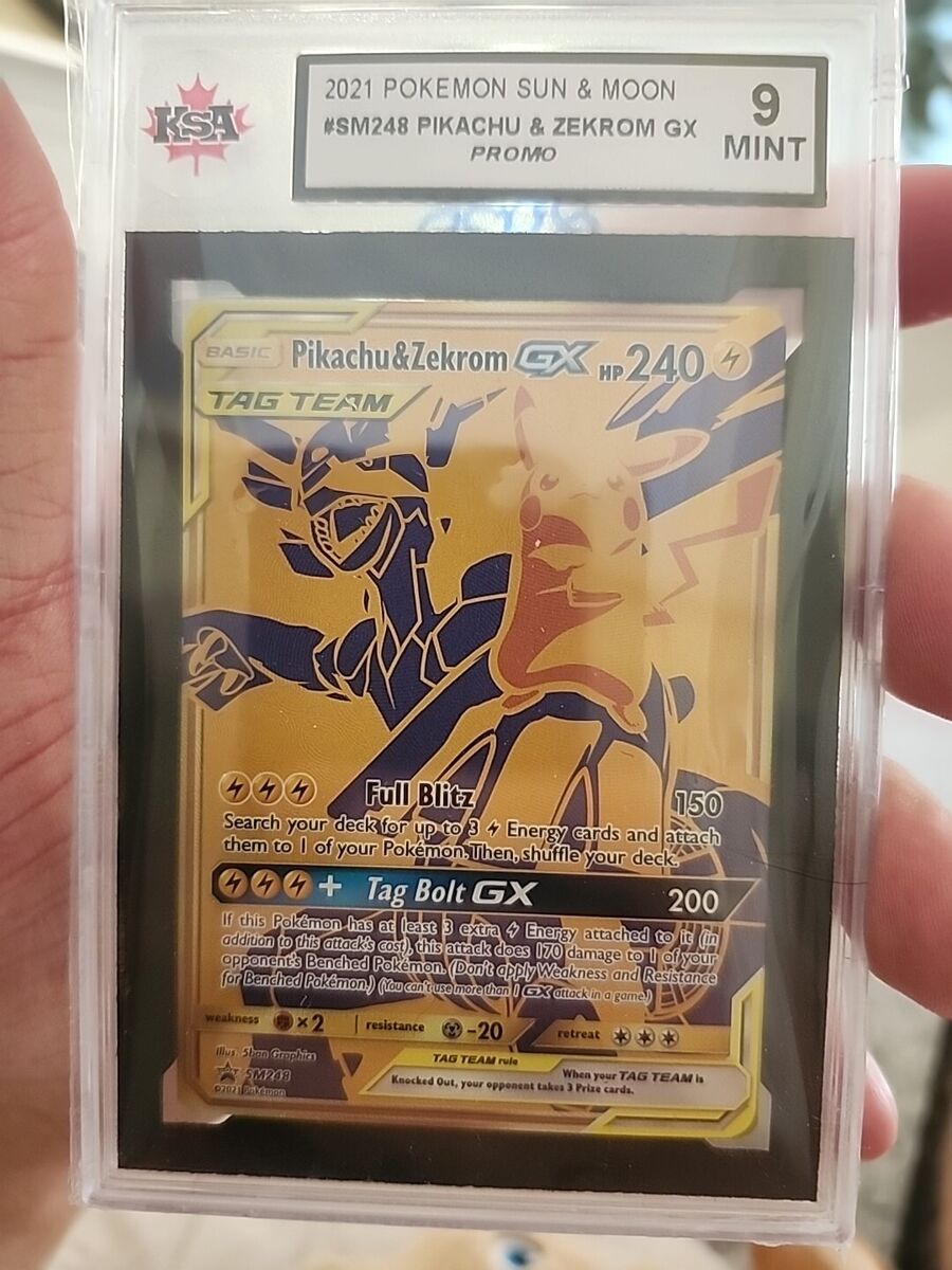 Pikachu & Zekrom GX SM248 Jumbo Cards Holo for sale online Pikachu & Zekrom GX SM248 Jumbo Cards Holo for sale online