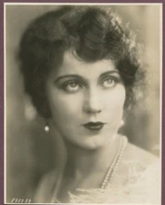 FAY WRAY Vintage Photo Roaring 20s Flapper Girl LINEN BACKED Scream Queen J687