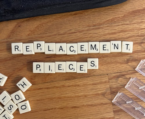 Scrabble Travel Folio Replacement Plastic Snap Letter Tiles + Parts YOU CHOOSE! - 第 1/8 張圖片