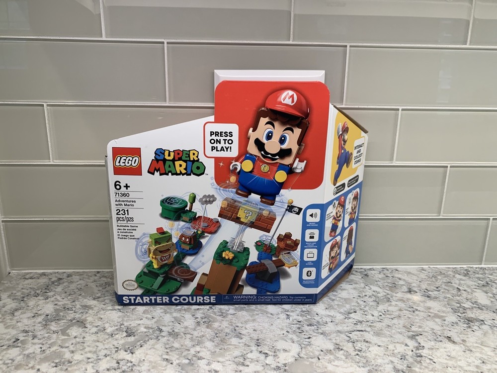 LEGO (71360) Super Mario Starter Course In Hand