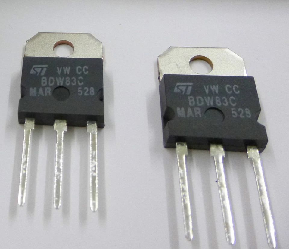 300 pieces BDW83C POWER TRANSISTOR 100V 15A TO-218 = BDW83 SGSD100 BDV67 BDV67A - Image 3 of 4