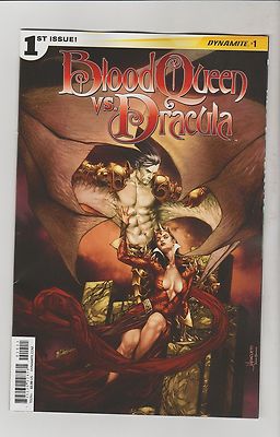 DYNAMITE COMICS BLOOD QUEEN VS DRACULA #1 MARCH 2015 VARIANT A 1ST PRINT NM