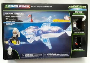 laser pegs shark