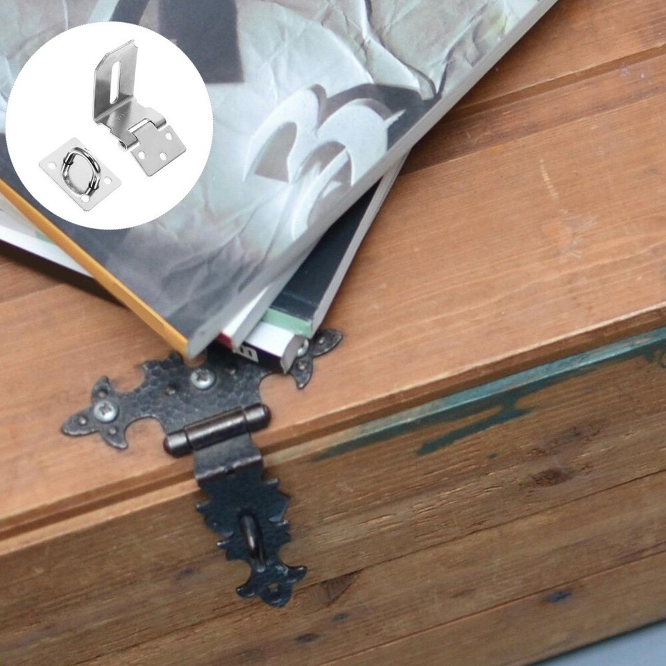 Lock for Padlock Latch Door Heavy Stainless Steel Thicken eBay