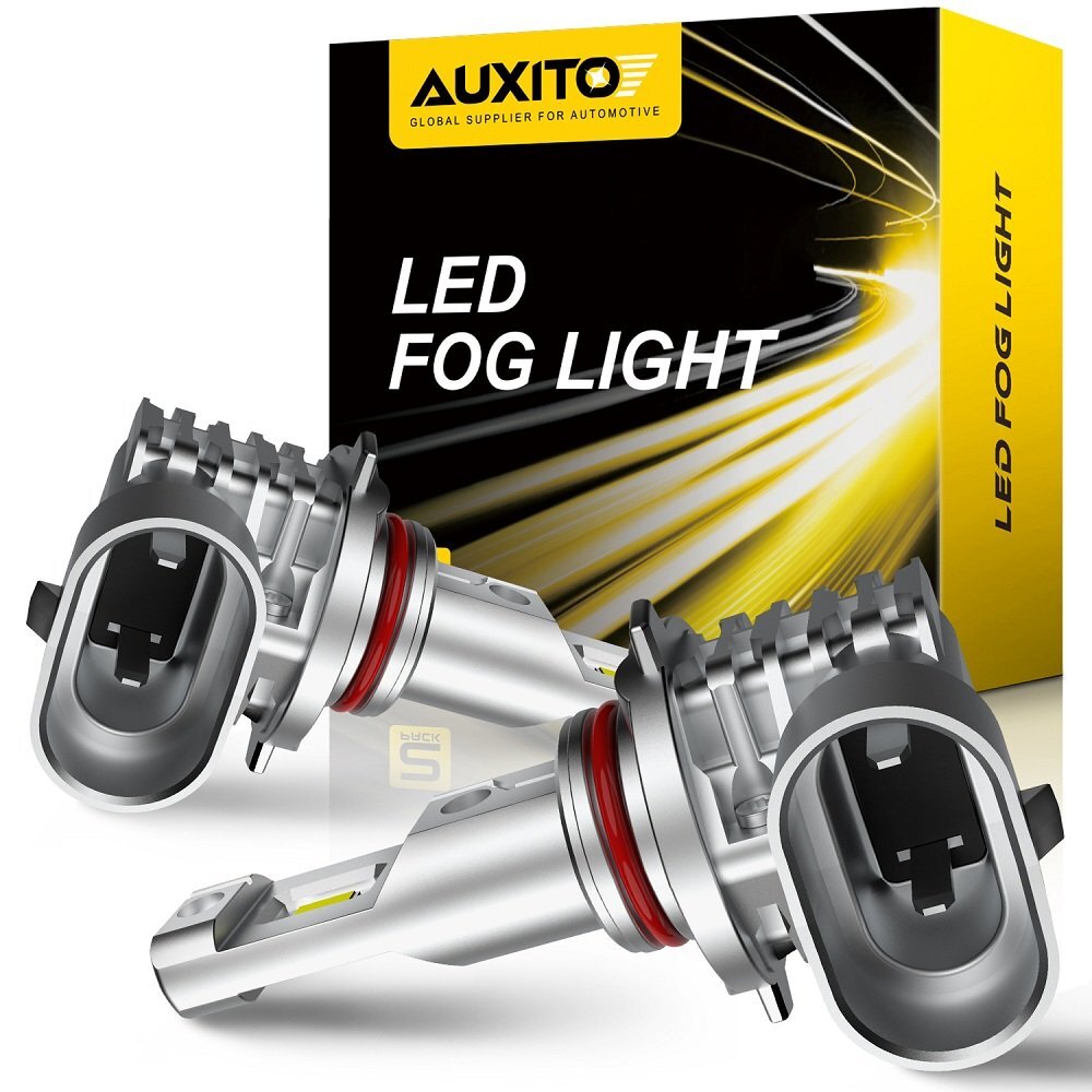 AUXITO 9145 H10 9140  LED Fog Driving Light Bulbs Super White 80000LM 6500K 100W