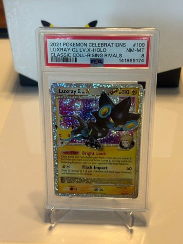 Luxray GL LV.X graded PSA 8 for sale on eBay