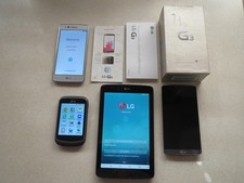 Lote Mixto de 4 Celulares/Smartphones/Tablet LG -Aristo, G3 -Para AT&T, T-Mobile