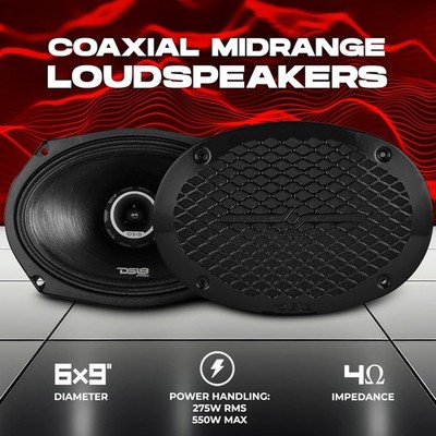 DS18 PRO-ZT69 6x9 inch 2-Way Built-in Midrange Speaker for sale