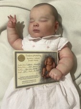 Joseph Reborn Doll 3 Months Asleep Baby Doll Viynl Baby Girl