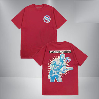 Foo Fighters Tasmania Tour 2026 Graphic Multicolor Short Sleeves T Shirt