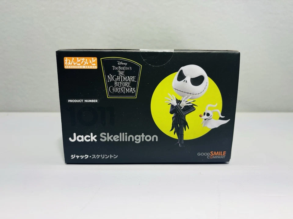 Jack Skellington (Pesadilla antes de Navidad) Nendoroid 1011 BUENA SONRISA NUEVO EN CAJA Foto 4 de 4