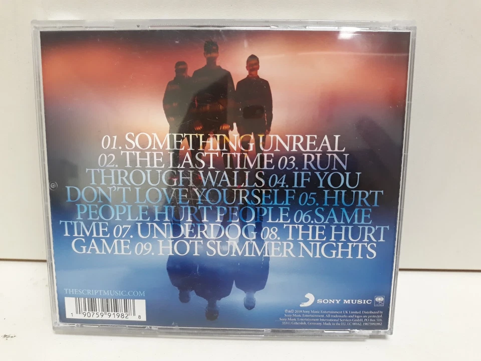 The Script CD Sunsets & Full Moons Signed by Band Case Broken - Image 4 of 4