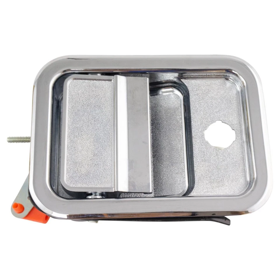 Manija de puerta exterior exterior cromada par izquierda y derecha para Freightliner FLD 112 120 Foto 2 de 4